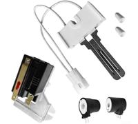 Dryer Service Kit with 279311 Igniter 279834 Gas Valve Coil and 338906 Flame Sensor for Kenmore Units