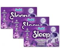 Dryer Sheets Sleep Lavender & Chamomile 105 Sheets - Long Lasting Fragrance and Softness - Protect Against Static - Help Reduce Creases