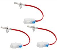 Dryer Thermistor Kit 6323EL2001B For LG Kenmore Fixes No Heat Long Dry Time White Plastic Sensor Replacement Part
