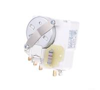 Dryer Timer Switch Replacement Part for GSP20 GSP10B DGD266 Models, White PP Metal Control Accessory for Precise Drying Cycle Operation Standard Fit