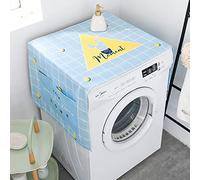 Dryer Top Protector Mat Freezer Mini Fridge Washer and Dryer Dust Rail Handle Covers for The Top Washable Bluegrass cactus 55 X 140 cm
