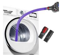 Dryer Vent Cleaner Kit Compatible for Dyson V6 V7 V8 V10 V11 V12 V15, Extension Hose + Traceless Dust Brush + Combi Brush Accessories (Blue)