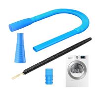 Dryer Vent Cleaner Kit, Tumbler Dryer Lint Vacuum Extension Hose, Vacuum Hose Attachment and Lint Brush, Efficient VacumExtension for Washer and DryerLint Remover, Home, Laundry