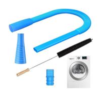 Dryer Vent Cleaner Kit, Tumbler Dryer Lint Vacuum Extension Hose, Vacuum Hose Attachment and Lint Brush, Efficient VacumExtension for Washer and DryerLint Remover, Home, Laundry