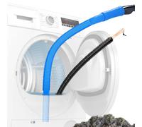Dryer vent cleaner kit vacuum attachment Hose and Dryer Lint Brush Vent Trap Cleaner for Cleaning Dryer Lint Remover/Blue