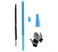 Dryer Vent Cleaner Kit With Flexible Hose for Dual Brush for Deep Lint