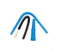 Dryer Vent Cleaner Kit with Lint Brush and Vacuum Hose Attachment, ABS Dryer Lint Remover Tool for Deep Cleaning Vents and Hoses, Blue(A)