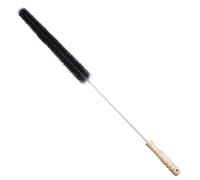 Dryer Vent Cleaner - Wood Stainless Steel Wire Long Handle Full Wool Brush | Dryer Pipe Washing Machine Drum Cleaning Tool | Flexible Lint Removal Accessory For Laundry Appliance Maintenance And Home