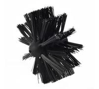 Dryer Vent Cleaning Brush 100mm 150mm Nylon Bristle Head with M8 Thread for Lint Removal in Dryer Ducts and Pipes (100mm)