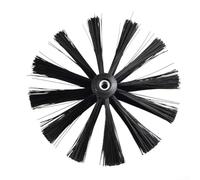 Dryer Vent Cleaning Brush, Chimney Lint Remover, Nylon Bristle Head, Suitable for Dryer Duct, Chimney Pipe, M8 Thread Interface (150mm)