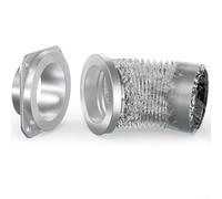 Dryer Vent Coupling with Strong Magnet Mechanism and 2.6ft Duct for Streamlined Cleaning and Safe Operation