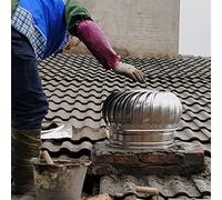 Dryer Vent Covers for Large Houses 5 20 Inch Round Rain Cap for Air Turbine Ventilation on Chimney/Shed Roof Industrial Rotating Design