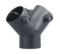 Dryer Vent Distributor - 3-Way Hose Adapter, Heat Resistant Exhaust Connection, Removable Airflow Accessories | Removable, Vent Accessories for Separating Airflow from Ho