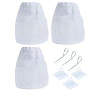 Dryer Vent Filter Kit - Indoor Lint Catcher Bucket, Reusable Fluff Trap System | Dust Control Cleaning Box Solution, Ventless Dryer Accessory with Mesh Insert for Reducing Lint Buildup in Laundry Room