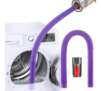 Dryer Vent Lint Removal Tool Vacuum Attachments Hose for Dyson GEN 5 V15 V12 V11 V10 V8 V7 Detect Outsize Slim Absolute Cyclone Vacuum Cleaner Dryer Cleaner Kit Nozzle Crevice Flexible Hose
