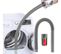Dryer Vent Lint Removal Tool Vacuum Attachments Hose for Dyson GEN 5 V15 V12 V11 V10 V8 V7 Detect Outsize Slim Absolute Cyclone Vacuum Cleaner Dryer Cleaner Kit Nozzle Crevice Flexible Hose