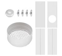 Dryer Vent Parts | Clothes Dryer Connector | Sliding Window Dryer Vent | Dryer Vent Accessories, Indoor Venting for Dryer, Dryer Vent Seal for, Dryer Hose Connector Window Dryer Vent Kit Dryer