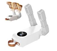 Dryers for Slippers, Foldable Boot Warmer Rack | Boots and Gloves Dryer with 5 Levels Timer for Rain and Winter Gym Outdoor Work Camping Home