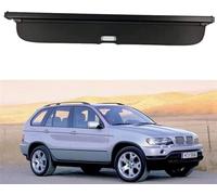 DRYFAL Car Retractable Trunk Parcel Shelf for BMW X5 E53 2005 2006 Waterproof Retractable Rear Luggage Cover Security Shield Panel Roller Blind
