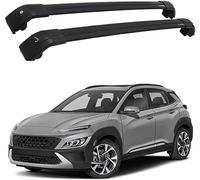 DRYFAL Car Roof Rack Cross Bars for Hyundai Kona/Kona EV 2017-2022 Aluminum Anti-Rust Rooftop Luggage Spare Parts Rooftop Cargo Bag Luggage Carrier