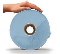 DryFox 1Ply Jumbo Centrefeed Blue Paper Towels 300m/750 Sheets Per Roll | The Big One, 400x185mm Sheets, Massive Capacity Roll, Ideal for Automotive, Engineering, Manufacturing, Catering, Janitorial