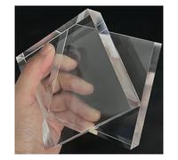 DryiC Acrylic Sheets Glass Acrylic Panel Display Block Square Suitable for Home Decoration, 2mm Thick, 2Pcs,10cm x 15cm
