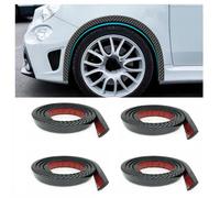 DRYIC car wheel eyebrow for B&MW E83 X3 2007-2010 4 Roll of 1.5 m Car Decorative Strip Wheel Trim