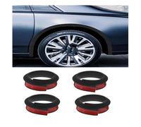 DRYIC car wheel eyebrow for P&eugeot 208 A9 Mk1 2012-2018 4 Roll of 1.5 m Car Decorative Strip Wheel Trim