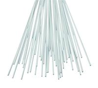 DRYIC Plastic Welding Rods Welder Sticks Single Round UPVC Strand for Decorative Equipment, Weight 1Kg,White,Diameter:3mm