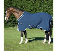 Horseware Rambo Helix Disc Front Cooler/Stable/Travel Sheet Rug Navy/Burgundy