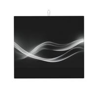 Drying Mat for Kitchen YTUOPWE Light and Shadow Dancer Picture Ultra Absorbent, Reversible, and Stylish Kitchen Countertop Mat