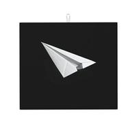 Drying Mat for Kitchen YTUOPWE The Plane Carrying Dreams Picture Ultra Absorbent, Reversible, and Stylish Kitchen Countertop Mat