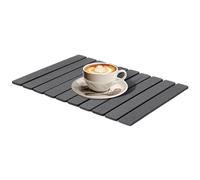 Drying Mat - Kitchen Drain Mat for Dishes Drying - Diatomaceous Earth Absorbent Pad Foldable Tray, Non-Slip Drainer for Farmhouse Cafe RV, Commercial