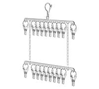 Drying Rack for Herbs | Space Saving Double Layer | 2-Tier Kitchen Herb Drying Rack - for Home Kitchen Balcony Outdoor Greenhouse Garlic Vegetable Plant