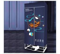 Drying Rack Kitchen, Multiple Gears Fast Drying Clothes Airer, Power Saving Large Space Radiator Clothes Airer Winter,B