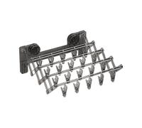 Drying Rack Sock Clip Suction Cup - Foldable Sock Hanger with Clip - Space Saving Clothes Rack Multipurpose Household Supplies for Towels