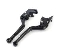DRYIUBVF Clutch Brake Compatible with Triumph for Daytona 675 R 2011-2017 for Speed for Triple R 2012-2015 Aluminum CNC Adjustable Motorcycle Brake Clutch Lever(Black,177MM)