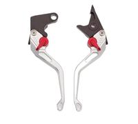DRYIUBVF Clutch Brake for CBR125 2004-2017 2005 2006 2007 2008 2009 2010 2011 2012 2013 2014 2015 2016 Motorcycle Adjustable CNC Brake Clutch Lever Handle(Silver)