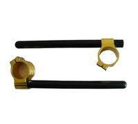 DRYIUBVF Compatible With CBR600RR 2003 2004 45mm Fork Tube Riser Clip Ons Handle Bar Handlebars Motorcycle Handbar Rising Clamp Accessories motorbike handlebar riser(Yellow)