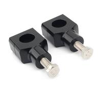 DRYIUBVF Compatible With For V-Star 650 1100 For Custom For Silverado 22MM 25MM Handlebar Riser For Up Bracket Clamp Kit Motorcycle Accessories motorbike handlebar riser(Black,22MM)