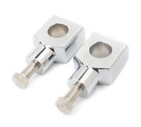 DRYIUBVF Compatible With For V-Star 650 1100 For Custom For Silverado 22MM 25MM Handlebar Riser For Up Bracket Clamp Kit Motorcycle Accessories motorbike handlebar riser(Silver,22MM)