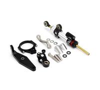 DRYIUBVF Compatible With MT-09 SP 2021 2022 2023 CNC Steering Damper Stabilizer Mounting Kit Bracket Motorcycle damper(NO.15)