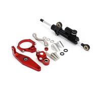 DRYIUBVF Compatible With MT-09 SP 2021 2022 2023 CNC Steering Damper Stabilizer Mounting Kit Bracket Motorcycle damper(NO.3)