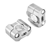DRYIUBVF Compatible With Transalp XL For XL700V XL650V Motorcycle Dirt Bike Handlebar Riser Motorcycle Handlebar Risers Motorbike Handlebar Riser motorbike handlebar riser(Silver)