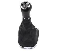 DRYIUBVF Compatible with Vauxhall for Corsa D S07 E X15 5 6 Speed Manual Car Gear Knob Boot Auto Gear Lever Head Shifter Adapter Car Shifter Lever Gear Shift Knob
