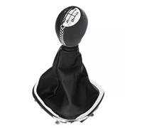 DRYIUBVF Compatible with Vauxhall for Vivaro B 2014 2015 2016 2017 2018 2019 Car Gear Shift Knob Shifter Replacement Kit Collar Lever Gaiter Boot Cover Gear Shift Knob