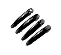 DRYIUBVF Door Handle Cover Compatible with BMW for 1 Series for F20 2013 2014 2015 Car Exterior Door Handle Pull Cover Trim Left Drive Car Exterior Door Handle Shell(Bright Black)