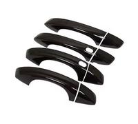 DRYIUBVF Door Handle Cover Compatible with VW for Golf 7 for MK7 for MK7.5 2014 2015 2016 2017 2018 2019 Car Sticker Exterior Door Handle Moulding Cover Trim Accessories(Smart Black)