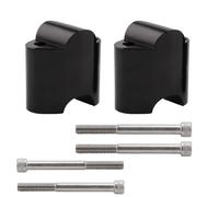 DRYIUBVF For Sportster For XL1200X For Forty-Eight For XL1200XS For Special 2010-2025 2 Handlebar Riser Motorcycle Handle Bar Heighten Block Extension Kits motorbike handlebar riser(Black)