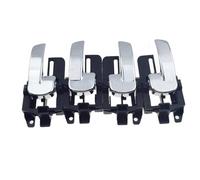 DRYIUBVF Inside Door Handle Compatible with Qashqai 2007-2013 80670JD00E Interior Door Handle Front Rear Left Driver Right Passenger(with Frame 4 Sides)